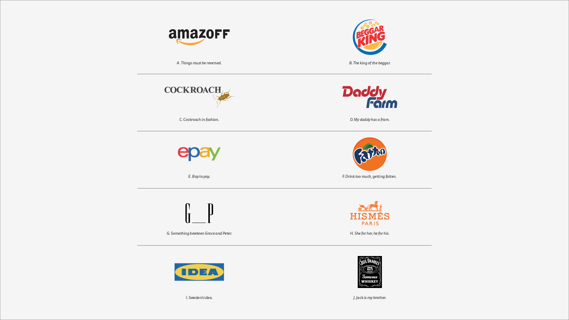 kwancreative-things-must-be-reversed-philosophy-famous-brand-logo-a-j 26 Opposite Ideas Poster Design — Subversive Ideology Poster Design: The Kinetic Integration of Architecture and Soul