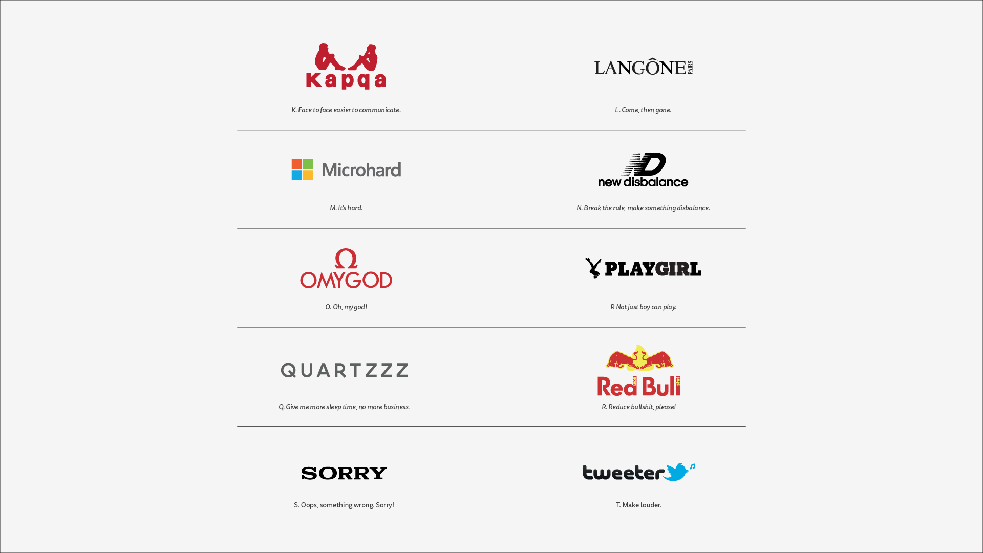 kwancreative-things-must-be-reversed-philosophy-famous-brand-logo-k-t 26 Opposite Ideas Poster Design — Subversive Ideology Poster Design: The Kinetic Integration of Architecture and Soul